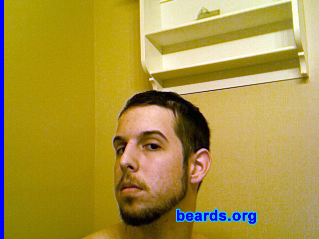 Alex
Bearded since: 2008.  I am an experimental beard grower.

Comments:
I grew my beard because I've always admired those who can grow beards. Although patchy, mine has grown on me. (Literally)

How do I feel about my beard?  It's a little on the thin side. I wish it would come in a little thicker. I'll leave that one to time and genetics though.
Keywords: full_beard