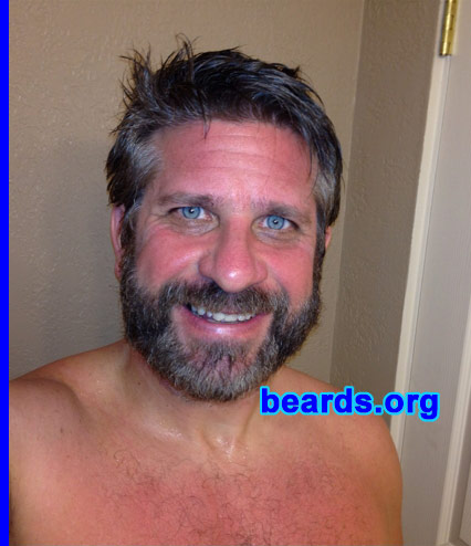 Alan S.
Bearded since: January 2012.  I am an experimental beard grower.

I grew my beard because I have always liked beards. Thought I would try to grow one.

How do I feel about my beard? I love it! Best thing I ever did. The reaction has been overwhelmingly positive. 
Keywords: full_beard