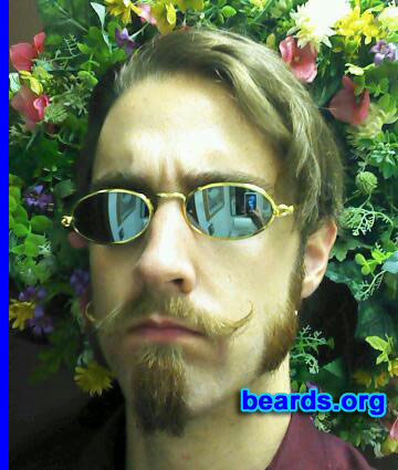 Benjamin
Bearded since: 2007. I am a dedicated, permanent beard grower.

Comments:
I grew my beard because my face would be dull and uninteresting without it. My beard, and mustache, are pivotal to my male sensuality. Truly, they not only define me, but refine me as well.

How do I feel about my beard? If I were Sampson, my beard would be the source of my power.
Keywords: chin_strip goatee_mustache