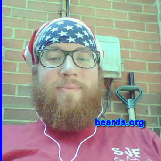 Ben Z.
Bearded since: 2010. I am a dedicated, permanent beard grower.

Comments:
Why did I grow my beard? I started my current beard to see what my terminal length is. I am the president and founder of the Chicago Beardsmen and feel like an epic beard is in order!

How do I feel about my beard? Very good! It is coming in nice and full!
Keywords: full_beard