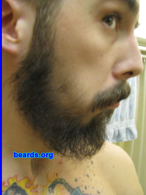 Chris P.
Bearded since: 2009.  I am a dedicated, permanent beard grower.

Comments:
I grew my beard because I am finally capable of growing one.

How do I feel about my beard? I love it.  These pics are the most recent.  I compared them side by side with the previous post and was pleased to see a notable difference!
Keywords: full_beard