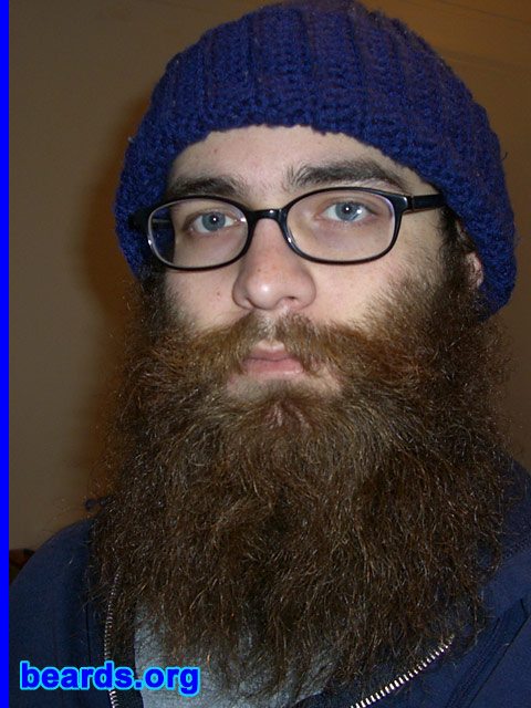 Devin Keith
Bearded since: 2003.  I am an occasional or seasonal beard grower.

Comments:
I started growing a beard because basically since I was a kid, I wanted one. 

How do I feel about my beard?  A dream. It's like you are wearing a ski mask 24 hours a day.
Keywords: full_beard