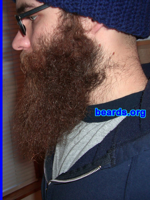 Devin Keith
Bearded since: 2003.  I am an occasional or seasonal beard grower.

Comments:
I started growing a beard because basically since I was a kid, I wanted one. 

How do I feel about my beard?  A dream. It's like you are wearing a ski mask 24 hours a day.
Keywords: full_beard