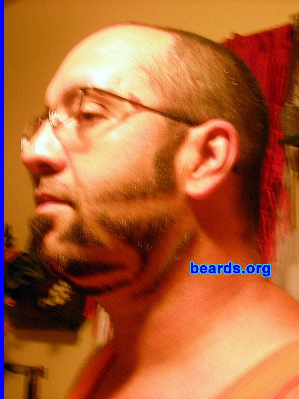 Danny S.
Bearded since: 1983.  I am a dedicated, permanent beard grower.

Comments:
It just came in overnight.

How do I feel about my beard?  I like the attention, I guess.
