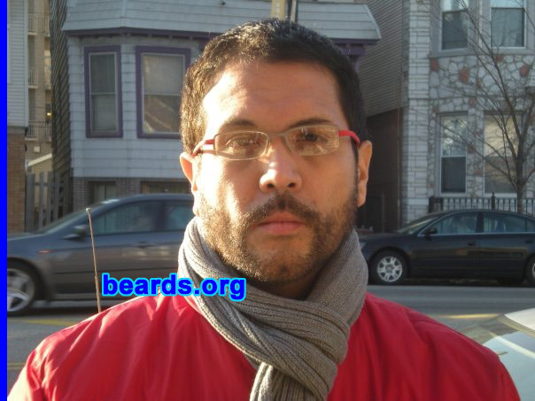 Edson H.
Bearded since: 2001.  I am an occasional or seasonal beard grower.

Comments:
I grew my beard because here in Chicago, it gets really cold in the winter.  So I decided to let it grow.

How do I feel about my beard? I feel pretty good.
Keywords: full_beard