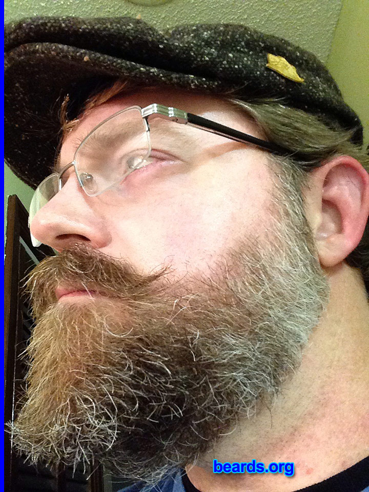 Edward S.
Bearded since: 1991. I am a dedicated, permanent beard grower.

Comments:
Why did I grow my beard? I liked the look. It adds the proper prestige to the face.

How do I feel about my beard? I like the shape. I would like to grow more length and style my mustache more regularly. 
Keywords: full_beard