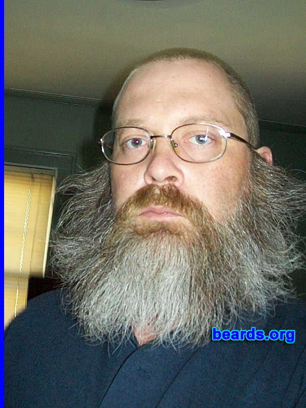 Geof
Bearded since: 2000. I am a dedicated, permanent beard grower.

Comments:
Why did I grow my beard? It started out of laziness but I soon recognized the benefits of being bearded.

How do I feel about my beard? We get along fine.
Keywords: full_beard