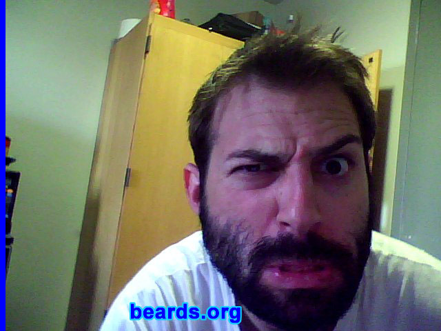 Jake J.
Bearded since: 2009.  I am an occasional or seasonal beard grower.

Comments:
I grew my beard because ghosts of my Viking ancestors speaking to me! As well, my fiancee said it would be sexy!

How do I feel about my beard?  It itches a little... Holds water... Makes me feel like a manly man and ready to battle!!!!
Keywords: full_beard