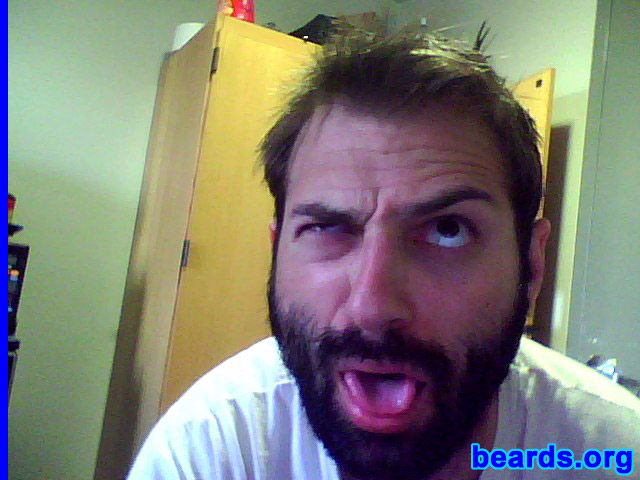 Jake J.
Bearded since: 2009.  I am an occasional or seasonal beard grower.

Comments:
I grew my beard because ghosts of my Viking ancestors speaking to me! As well, my fiancee said it would be sexy!

How do I feel about my beard?  It itches a little... Holds water... Makes me feel like a manly man and ready to battle!!!!
Keywords: full_beard