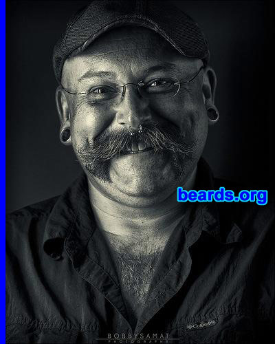 Jason S.
Bearded since: 1996. I am a dedicated, permanent beard grower.

Comments:
Why did I grow my beard? Had a job at the time that allowed beards.

How do I feel about my beard? I enjoy my beard/mustache. Goal is to grow moustache for the next seven years.
