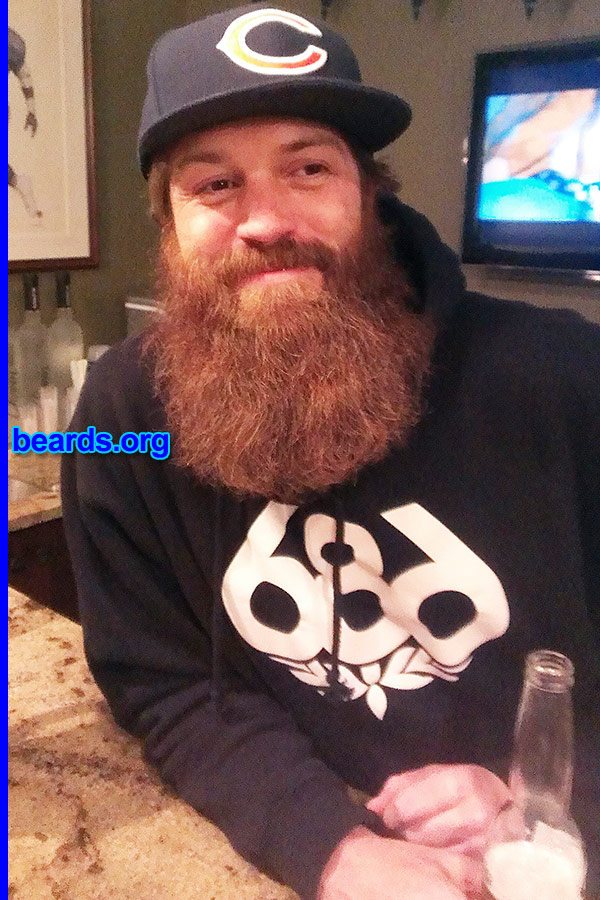 Justin
Bearded since: 2013.  I am a dedicated, permanent beard grower.

Comments:
Why did I grow my beard?  Always wanted one and I can.  So I did.

How do I feel about my beard? Love it!
Keywords: full_beard