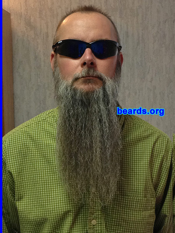 Kevin K.
Bearded since:  2010. I am a dedicated, permanent beard grower.

Comments:
Why did I grow my beard?  Hate shaving.

How do I feel about my beard? I love having a beard.
Keywords: full_beard