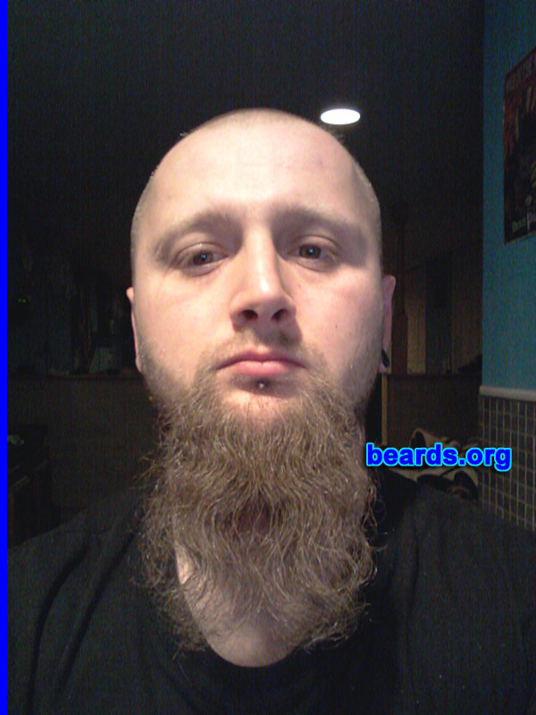 Michael M.
Bearded since: 2000. I am a dedicated, permanent beard grower.

Comments:
Why did I grow my beard?  Always wanted a beard.

How do I feel about my beard?  It's part of me and my soul.
Keywords: goatee_only