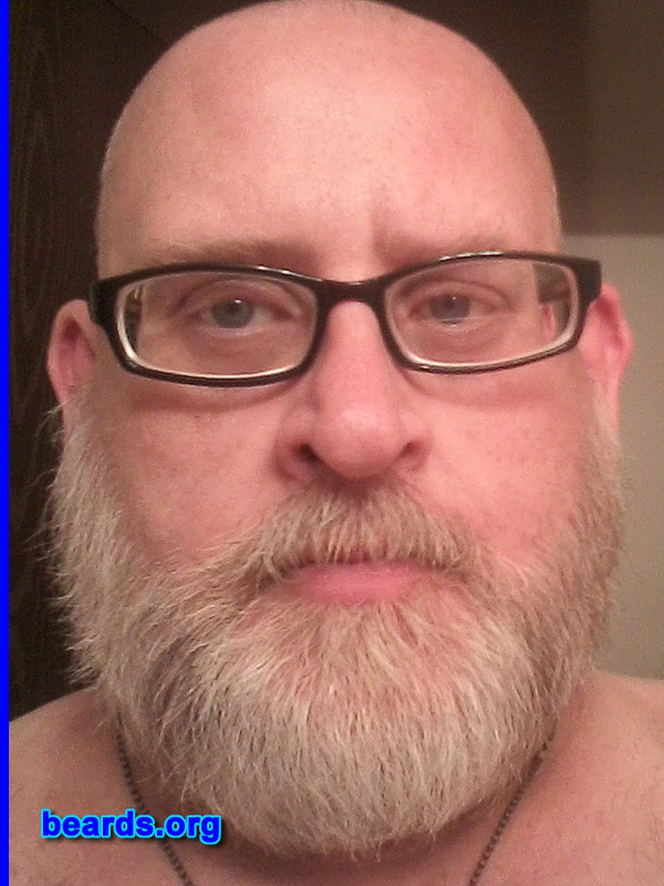 Randy S.
Bearded since: 2013.

Comments:
Why did I grow my beard? I have always had a close-cropped beard but in January, I decided to grow a fuller beard.

How do I feel about my beard? I love my beard.
Keywords: full_beard