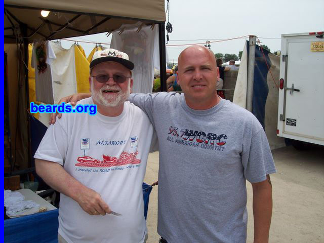 Tony K.
Bearded since: 1985.  I am a dedicated, permanent beard grower.

Comments:
I grew my beard to be different.

How do I feel about my beard? I like mine.  But I wish Santa had not taken over.
Keywords: full_beard