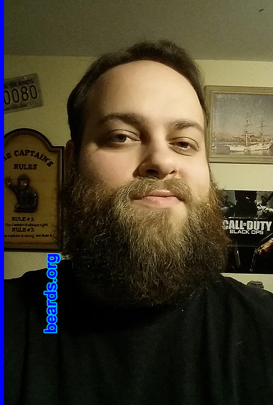 Tony B.
Bearded since: 2010. I am a dedicated, permanent beard grower.

Comments:
Why did I grow my beard? Because I enjoy being a man.

How do I feel about my beard? I love this magnificent creature.
Keywords: full_beard