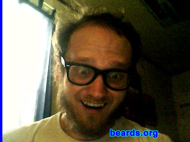 Alsamer
Bearded since: 2005. I am an occasional or seasonal beard grower.

Comments:
I grew my beard because my face was lonely.

How do I feel about my beard? I normally start at the sideburns then I feel about until my hands meet at my chin.
Keywords: full_beard