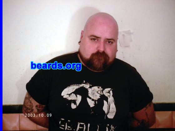 Eric H.
Bearded since: age 18.  I am an occasional or seasonal beard grower.

Comments:
Women have makeup to change their looks.  Men have facial hair.

How do I feel about my beard?  Love it!  Always have.  Always will!
Keywords: goatee_mustache