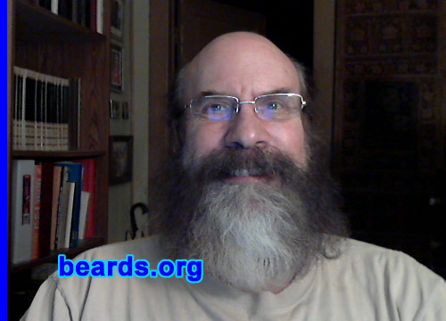 Felix A.
Bearded since: 1971. I am a dedicated, permanent beard grower.

Comments:
I've been mesmerized by long beards ever since I was five years old and I noticed the beards of the Smith Brothers on the cough drops my dad gave me for a sore throat.

How do I feel about my beard? I am in the process of growing a "big" beard, seven months now. It is amazing me of how lush and full it is getting. For beard lovers like myself, it is a very sensual thing.
Keywords: full_beard