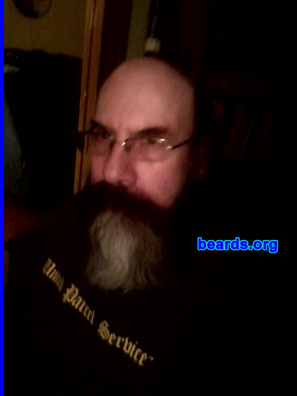 Felix A.
Bearded since: 1971. I am a dedicated, permanent beard grower.

Comments:
I've been mesmerized by long beards ever since I was five years old and I noticed the beards of the Smith Brothers on the cough drops my dad gave me for a sore throat.

How do I feel about my beard? I am in the process of growing a "big" beard, seven months now. It is amazing me of how lush and full it is getting. For beard lovers like myself, it is a very sensual thing.
Keywords: full_beard