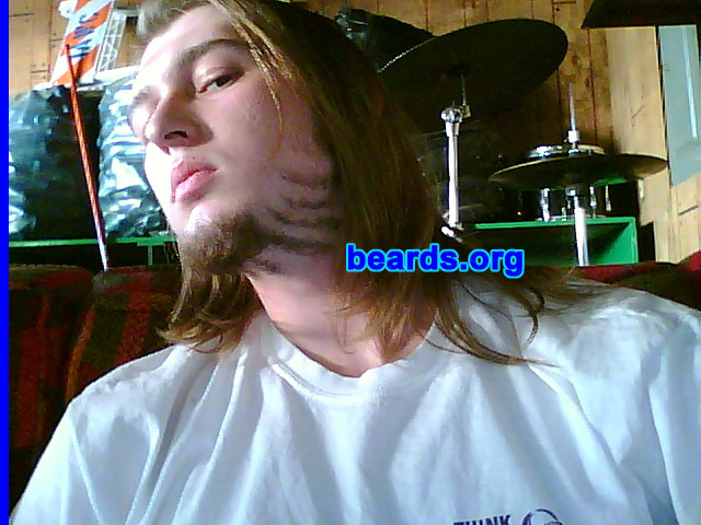 Josh M.
Bearded since: 2002.  I am an experimental beard grower.

Comments:
I grew my beard because I love beards.

How do I feel about my beard?  I love my beard.
Keywords: goatee_only