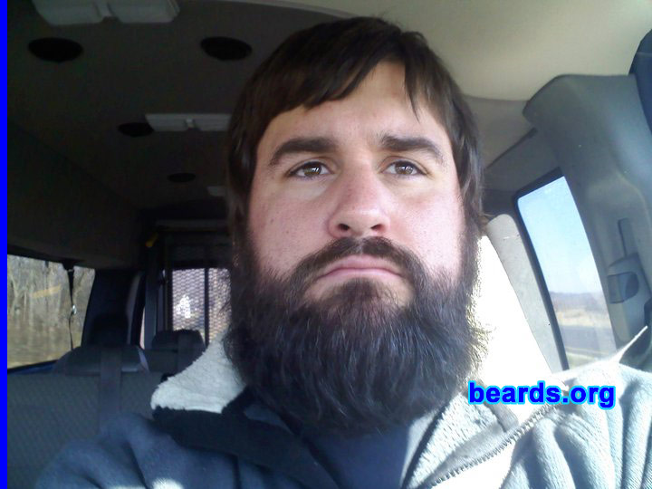 Josh
Bearded since: 1995, approximately.  I am an occasional or seasonal beard grower.

Comments:
I grew my beard because it's kick-@ss and I love having a beard.

How do I feel about my beard? I think it's nice and thick. I get a lot of good comments on it. Chicks dig the beard...
Keywords: full_beard