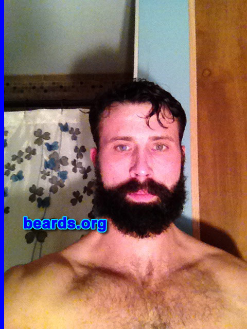 Jason G.
Bearded since: January 2013. I am an occasional or seasonal beard grower.

Comments:
Why did I grow my beard? Never had one before and I wanted to see if I could grow a full beard.

How do I feel about my beard? I like it. I think I will grow it every fall/winter. My wife likes it as well. 
Keywords: full_beard