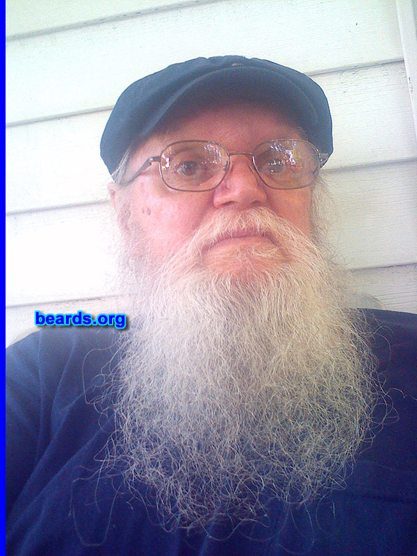 Kenneth
Bearded since: 1970. I am a dedicated, permanent beard grower.

Comments:
Why did I grow my beard? Started as a bet and kept it ever since.

How do I feel about my beard? I like it ,except it could be thicker.
Keywords: full_beard