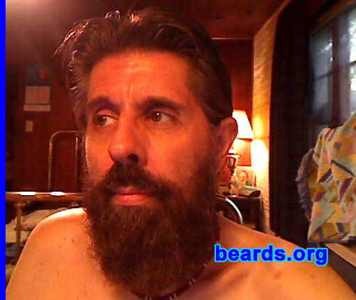 Ray B.
Bearded since: 1971. I am a dedicated, permanent beard grower.

Comments:
I grew my beard because it makes me feel more manly and because I love beards.

How do I feel about my beard? It is longer now that it EVER has been. I'm going for some kind of record here.
Keywords: full_beard