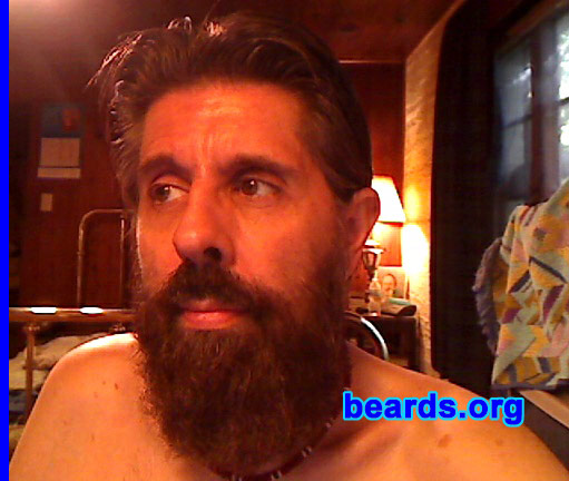 Ray B.
Bearded since: 1971. I am a dedicated, permanent beard grower.

Comments:
I grew my beard because it makes me feel more manly and because I love beards.

How do I feel about my beard? It is longer now that it EVER has been. I'm going for some kind of record here.
Keywords: full_beard