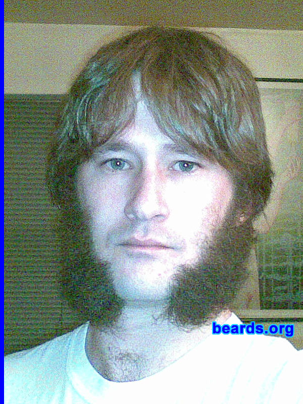 Ryan
Bearded since: May 2010.  I am an occasional or seasonal beard grower.

Comments:
I grew my beard for the Bonnaroo facial hair contest.
Keywords: mutton_chops