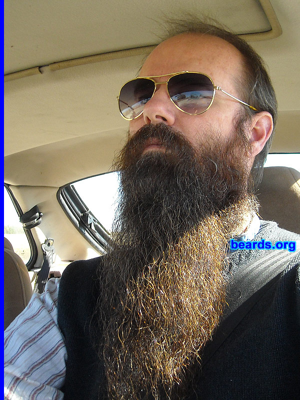 Russell aka Peter
Bearded since: 1980. I am a dedicated, permanent beard grower.

Comments:
I grew my beard because I can and I have a weak chin.

How do I feel about my beard? Pretty good at this stage, happy that it's not gray at my age.
Keywords: full_beard