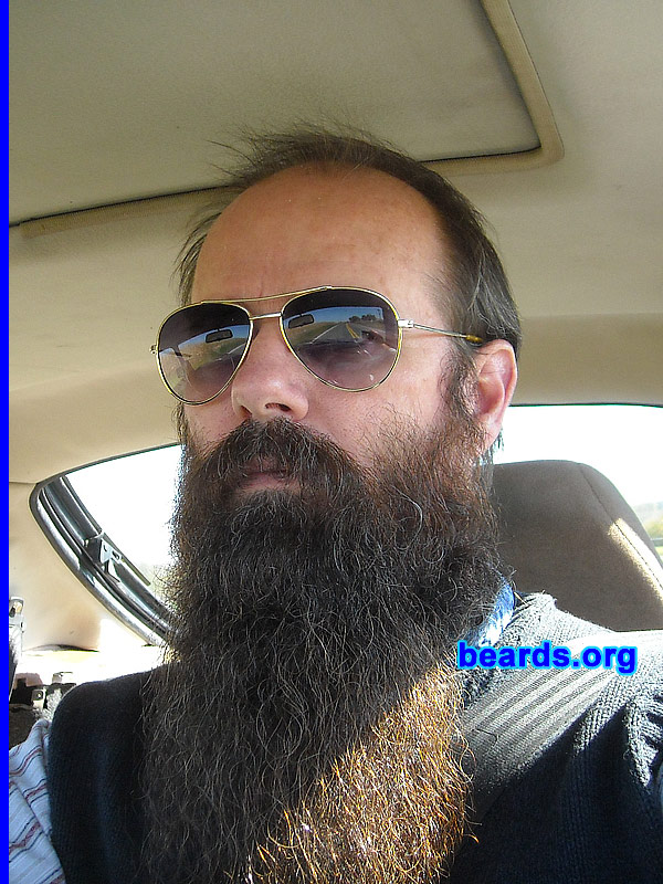 Russell aka Peter
Bearded since: 1980. I am a dedicated, permanent beard grower.

Comments:
I grew my beard because I can and I have a weak chin.

How do I feel about my beard? Pretty good at this stage, happy that it's not gray at my age.
Keywords: full_beard