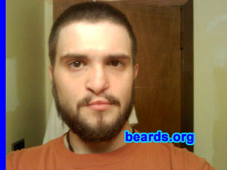 Scott C.
Bearded since: 2008, every winter. I am an occasional or seasonal beard grower.

Comments:
I grew my beard to keep my face warm during the fall/winter months.

How do I feel about my beard? I love it and love the reactions I get negative or positive. I've found most of the negative people are people that are jealous cuz they can't grow a beard themselves. I am inching closer and closer to becoming a full-time bearded man.
Keywords: full_beard