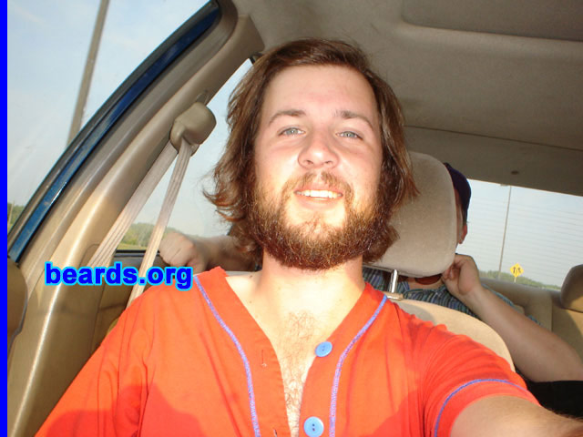 Cory McCart
Bearded since: 2001.  I am an occasional or seasonal beard grower.

Comments:
I grew my beard to keep girls away.

It's a love/hate thing.
Keywords: full_beard