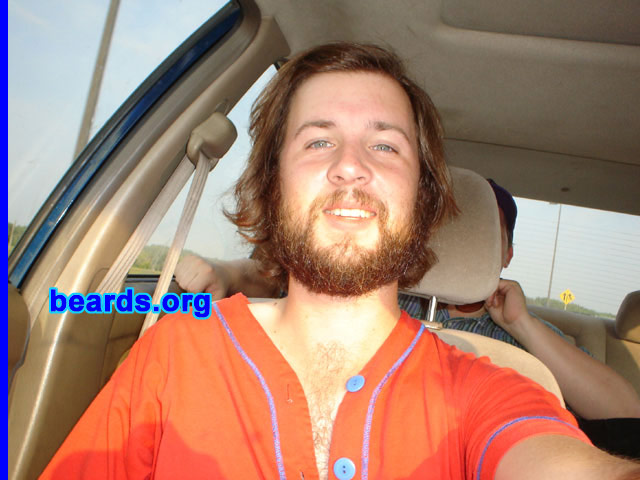 Cory McCart
Bearded since: 2001.  I am an occasional or seasonal beard grower.

Comments:
I grew my beard to keep girls away.

It's a love/hate thing.
Keywords: full_beard