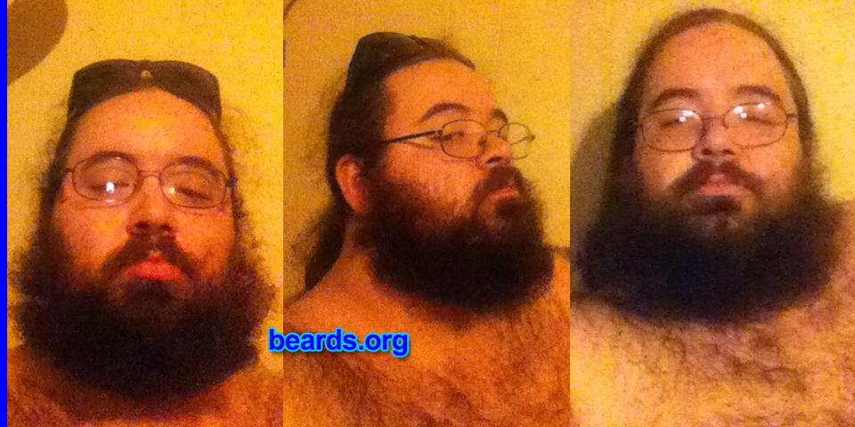 Homer W.
Bearded since: 2012. I am a dedicated, permanent beard grower.

Comments:
Why did I grow my beard? To change my look but it ended up changing my life.

How do I feel about my beard? I feel like it is a part of me. I can't live without it
Keywords: full_beard