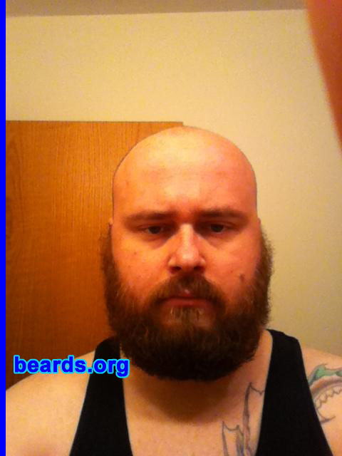Jesse C.
Bearded since: 2010.  I am a dedicated, permanent beard grower.

Comments:
I grew my beard because I was tired of shaving.

How do I feel about my beard?  I love it.  I'm dedicated to this beard.
Keywords: full_beard