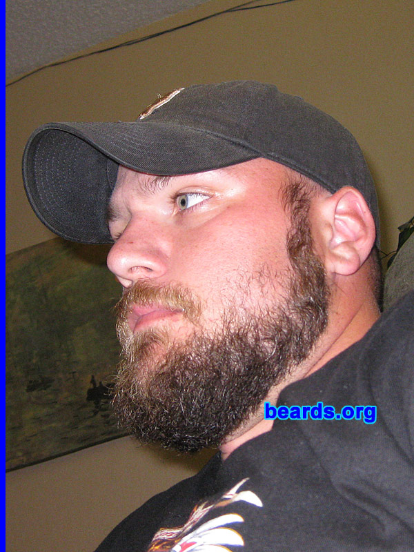 Steve
Bearded since: 2002.  I am a dedicated, permanent beard grower.

Comments:
I grew my beard to be the guy people aren't too sure about.

How do I feel about my beard?  I like it.
Keywords: full_beard