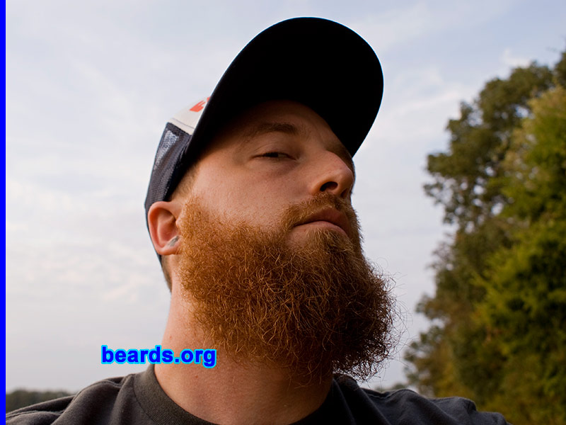 Andy
Bearded since: 2000.  I am a dedicated, permanent beard grower.

Comments:
I grew my beard because I am not too fond of shaving and I think I look better with a beard.

How do I feel about my beard?  My beard's awesome because it's red and a bit unruly.
Keywords: full_beard