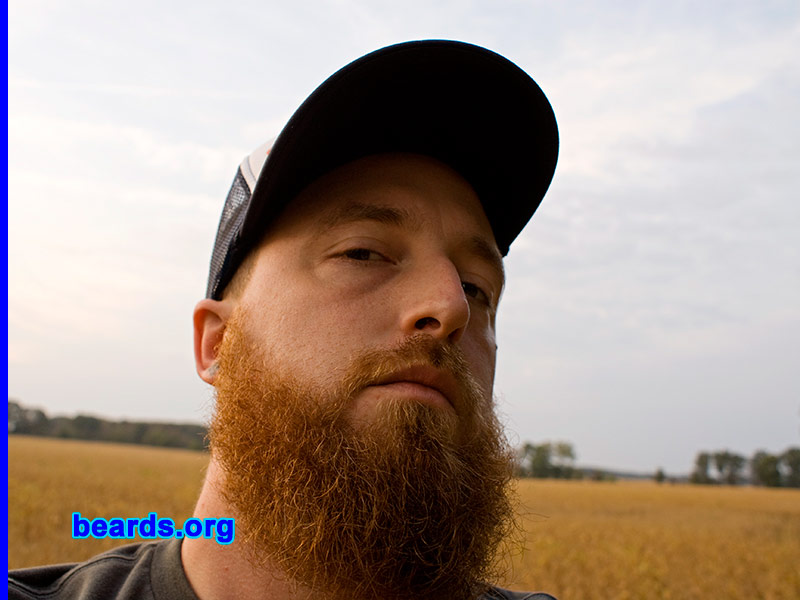 Andy
Bearded since: 2000.  I am a dedicated, permanent beard grower.

Comments:
I grew my beard because I am not too fond of shaving and I think I look better with a beard.

How do I feel about my beard?  My beard's awesome because it's red and a bit unruly.
Keywords: full_beard