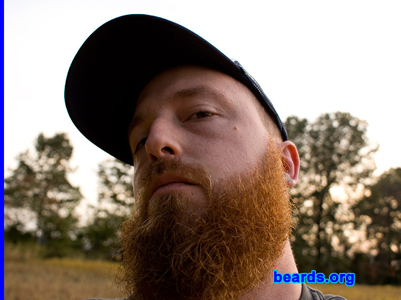 Andy
Bearded since: 2000.  I am a dedicated, permanent beard grower.

Comments:
I grew my beard because I am not too fond of shaving and I think I look better with a beard.

How do I feel about my beard?  My beard's awesome because it's red and a bit unruly.
Keywords: full_beard