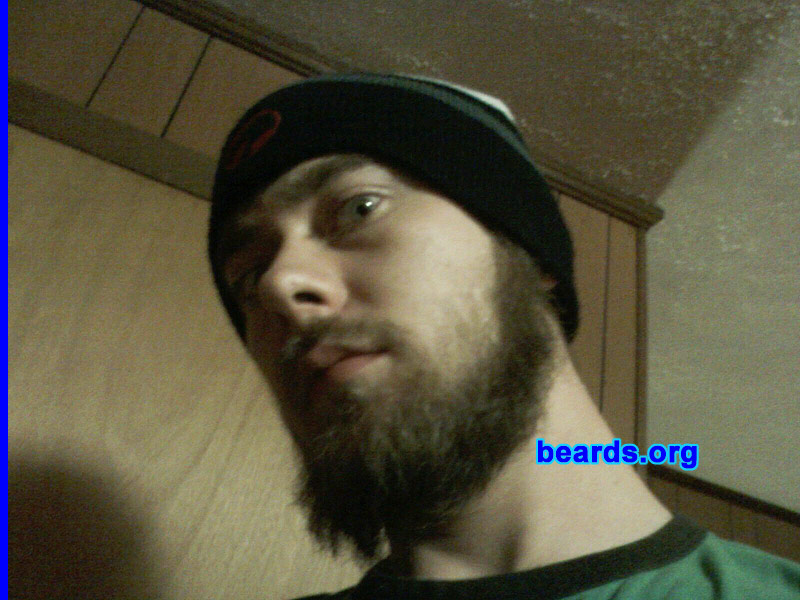 Branden V.
Bearded since: 2008. I am a dedicated, permanent beard grower.

Comments:
I grew my beard mainly to re-establish my self respect following a rather nasty divorce. Now it has become part of who I am, a source of envy for friends, a plaything for my child, and a source of raw sex appeal for females.

How do I feel about my beard? It's like American Express. "Don't leave home without it."
Keywords: full_beard