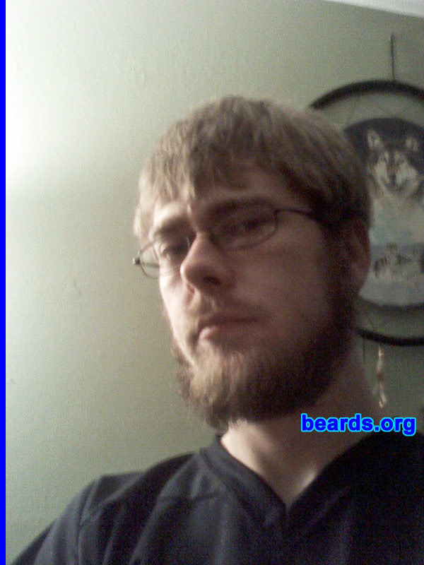Branden V.
Bearded since: 2008. I am a dedicated, permanent beard grower.

Comments:
I grew my beard mainly to re-establish my self respect following a rather nasty divorce. Now it has become part of who I am, a source of envy for friends, a plaything for my child, and a source of raw sex appeal for females.

How do I feel about my beard? It's like American Express. "Don't leave home without it."
Keywords: full_beard