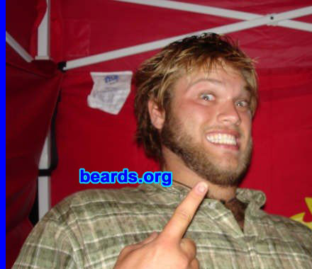 Dan
Bearded since: 2004.  I am an experimental beard grower.

Comments:
I basically just decided to let it go and see where it goes.

I enjoy it, other than the occasional crumb that goes unnoticed until someone of the opposite sex points it out.
Keywords: full_beard