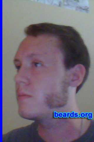 Daniel W.
Bearded since: 2008. I am a dedicated, permanent beard grower.

Comments:
Why did I grow my beard? I have always admired mutton chops and when I could, I grew them.

How do I feel about my beard? I wish it were fuller. I would like to try for a full beard.  However, due to my work I cannot attempt one at this time.
Keywords: mutton_chops