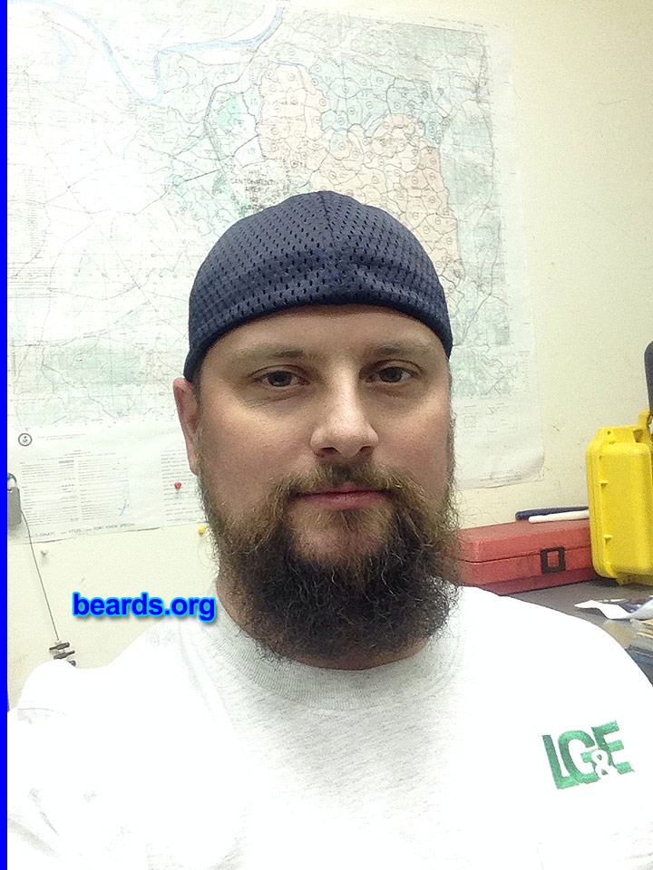 Duane
Bearded since: 2013. I am an occasional or seasonal beard grower.

Comments:
Why did I grow my beard? Because I am a man and that's what men do.

How do I feel about my beard? This is my best beard year yet.  Mine is seasonal because of having to wear a respirator.
Keywords: full_beard