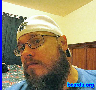 Gary B.
Bearded since: 2012. I am an occasional or seasonal beard grower.

Comments:
Why did I grow my beard? Never thought I could grow a decent looking beard. Wondered what others would think. But decided if I like it ,that is all that matters. And yes, it does keep my face warm.

How do I feel about my beard? I like it. Something different. Makes me look a little older. A lot of people think I am not forty-two without it. Surpised I could grow one.
Keywords: full_beard
