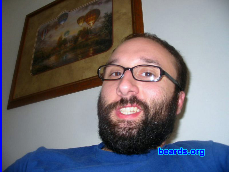 Harvey
Bearded since: 2005.  I am an experimental beard grower.

Comments:
I grew my beard because It looks awesome.

I love my beard.
Keywords: full_beard