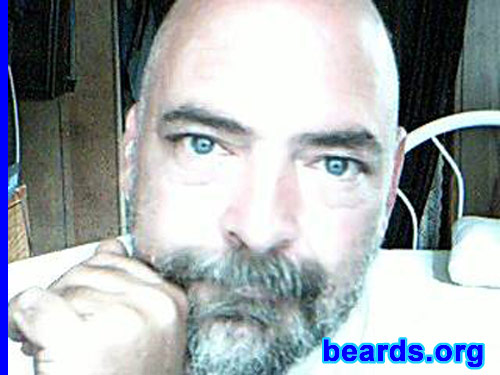 Michael Lowe
Bearded since: 1980.  I am a dedicated, permanent beard grower.

Comments:
When I first got my first peach fuzz, I knew a beard was for me and am never without it.

How do I feel about my beard?  I would love for my beard to be thicker and fuller, but do like what I have.
Keywords: full_beard